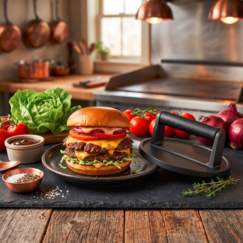 Smash burger presse gusseisen - presse,