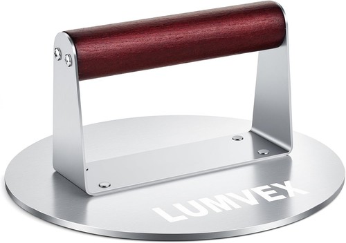 Edelstahl burgerpresse 16cm - burgerpresse,,