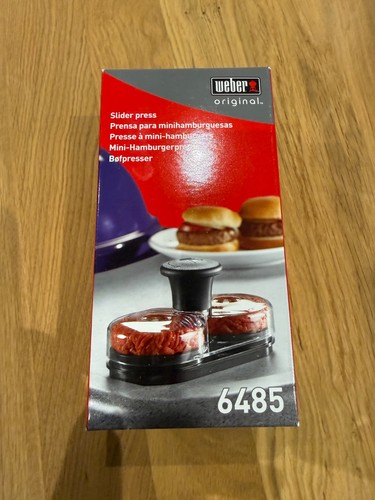 Weber mini hamburgerpresse - weber,