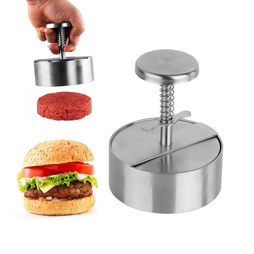 12cm burgerpresse edelstahl - 12cm,