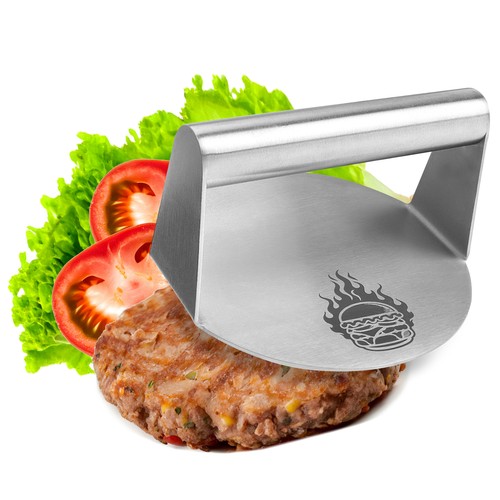 Burgerpresse aus edelstahl - burgerpresse,