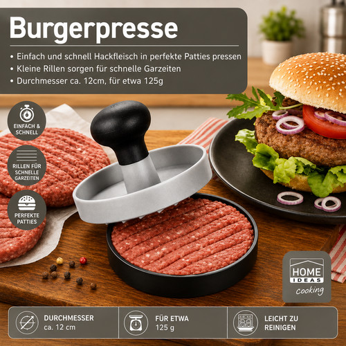 Burgerpresse 12cm - burgerpresse, Ø