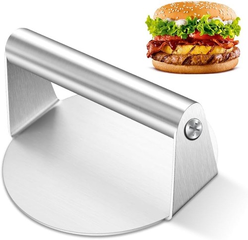 Burgerpresse edelstahl 5 - edelstahl, 5,5