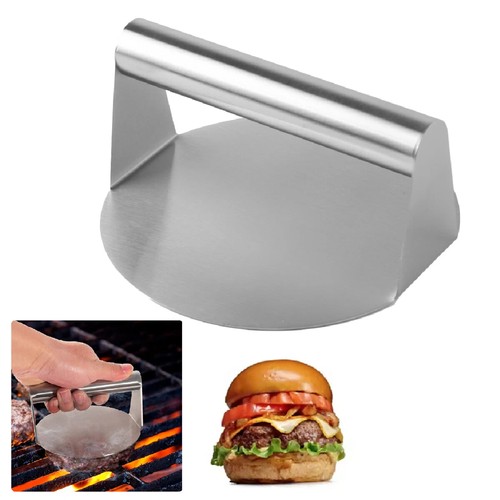 Edelstahl burgerpresse 14cm - burgerpresse,