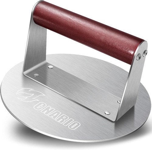 Cnario burgerpresse edelstahl - burgerpresse,