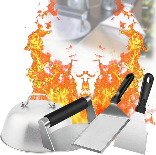 Burger smasher set stück - 4,