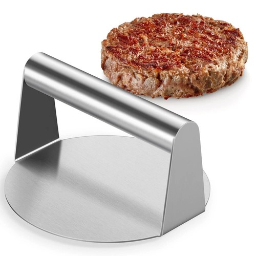 Edelstahl burgerpresse - edelstahl,